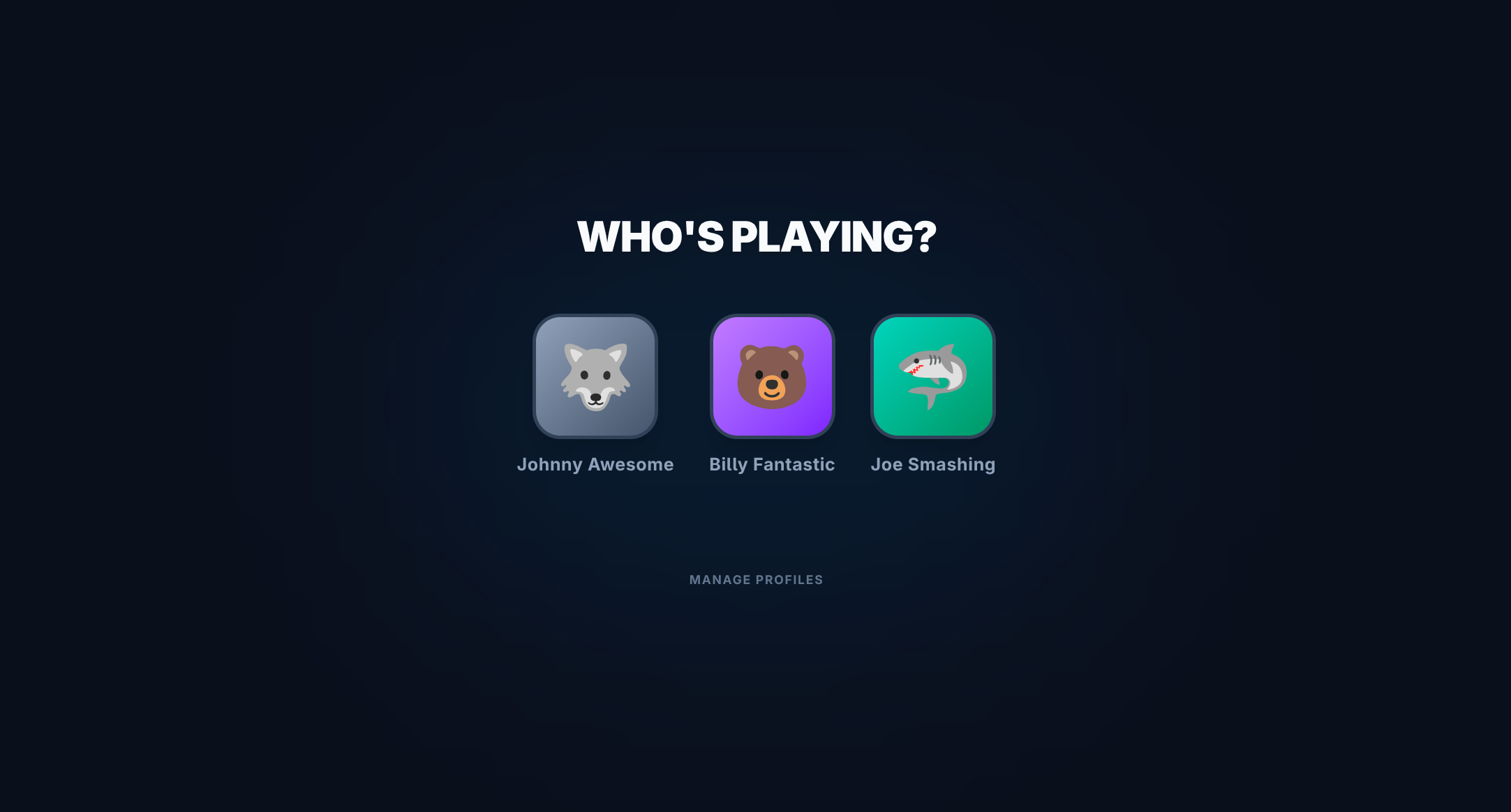 Multiple family profiles